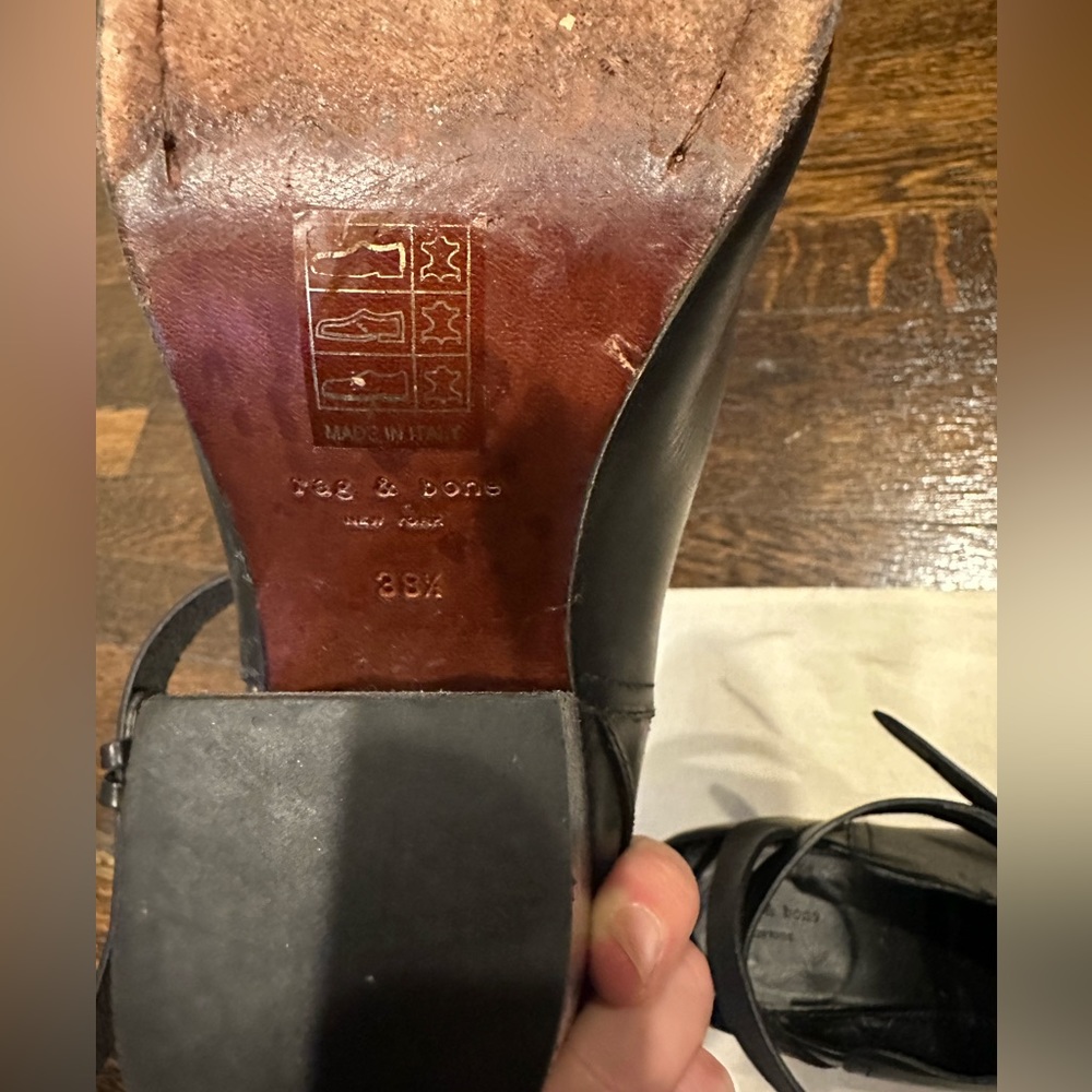 Rag And Bone Kenny Clog With Ankle Strap - Size 3… - image 4